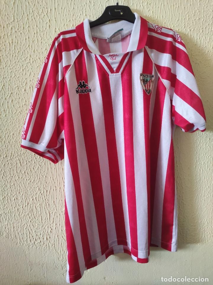 Colecionismo desportivo: Original | Camiseta de Futbol | Talla XL | Athletic Club de Bilbao - dorsal 7 - match worn
