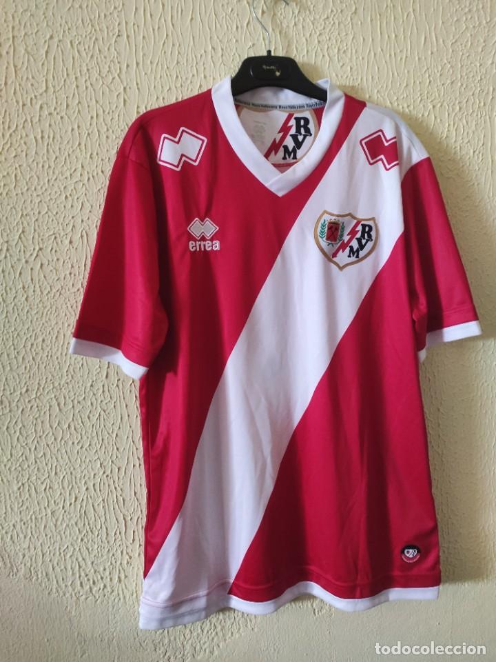 Colecionismo desportivo: Original | Camiseta de Futbol | Talla XL | Rayo Vallecano - dorsal 19 - match worn