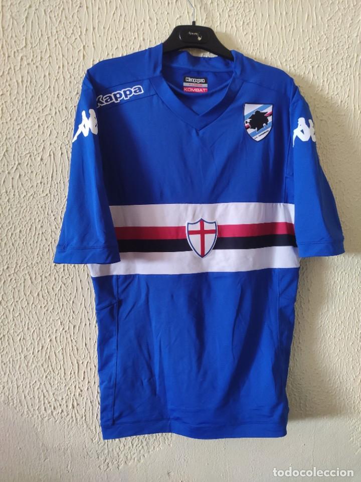 Colecionismo desportivo: Original | Camiseta de Futbol | Talla XL | Sampdoria - 19 (Vasco Regini) - match worn