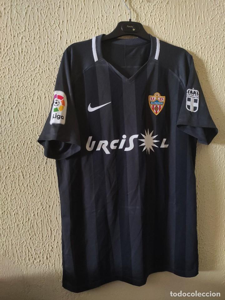 Colecionismo desportivo: Original | Camiseta de Futbol | Talla L | UD Almeria - 3 Owona - match worn