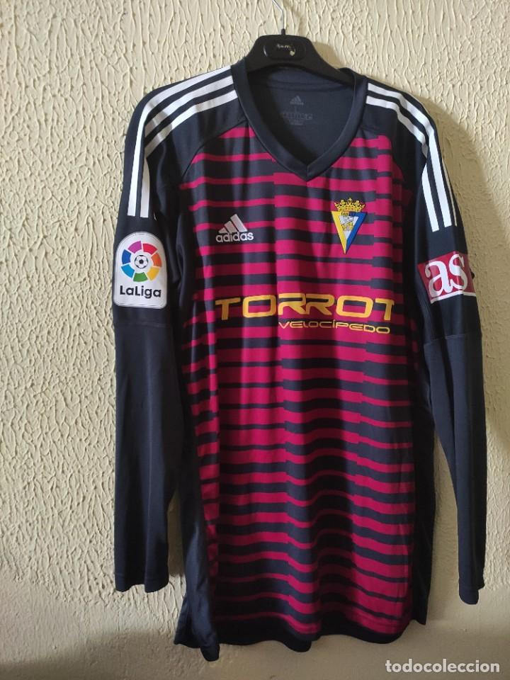 Colecionismo desportivo: Original | Camiseta de Futbol | Talla L | Cadiz CF - 13 David Gil - match worn