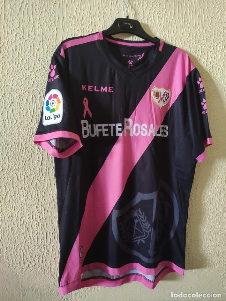 Colecionismo desportivo: Original | Camiseta de Futbol | Talla L | Rayo Vallecano - dorsal 18 - match worn