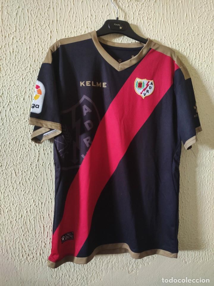 Colecionismo desportivo: Original | Camiseta de Futbol | Talla L | Rayo Vallecano - dorsal 29 Sergio Moreno - match worn