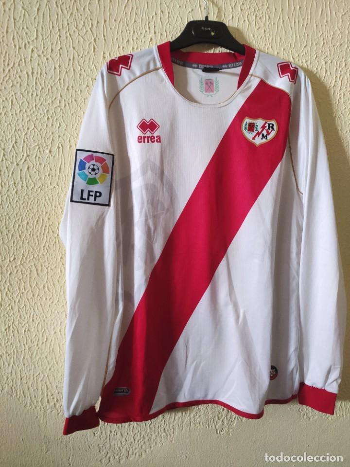 Colecionismo desportivo: Original | Camiseta de Futbol | Talla L | Rayo Vallecano - dorsal 14 Anaitz Arbilla - match worn