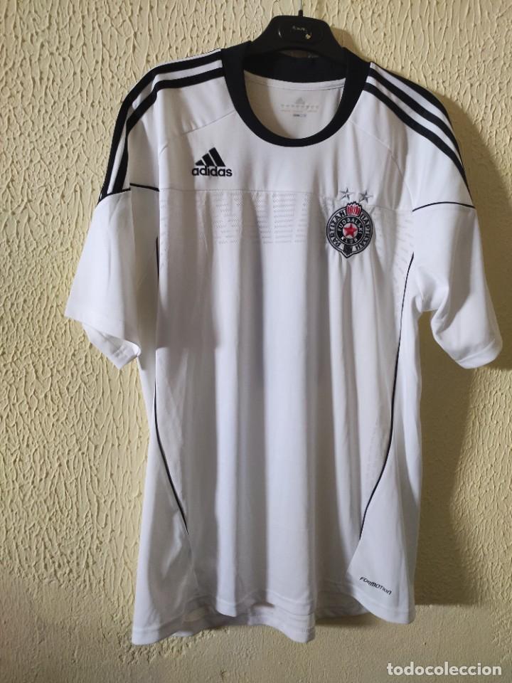 Sports collectibles: Original | Camiseta de Futbol | Talla L | Partizan de Belgrado - 11 Pierre Boya - match worn