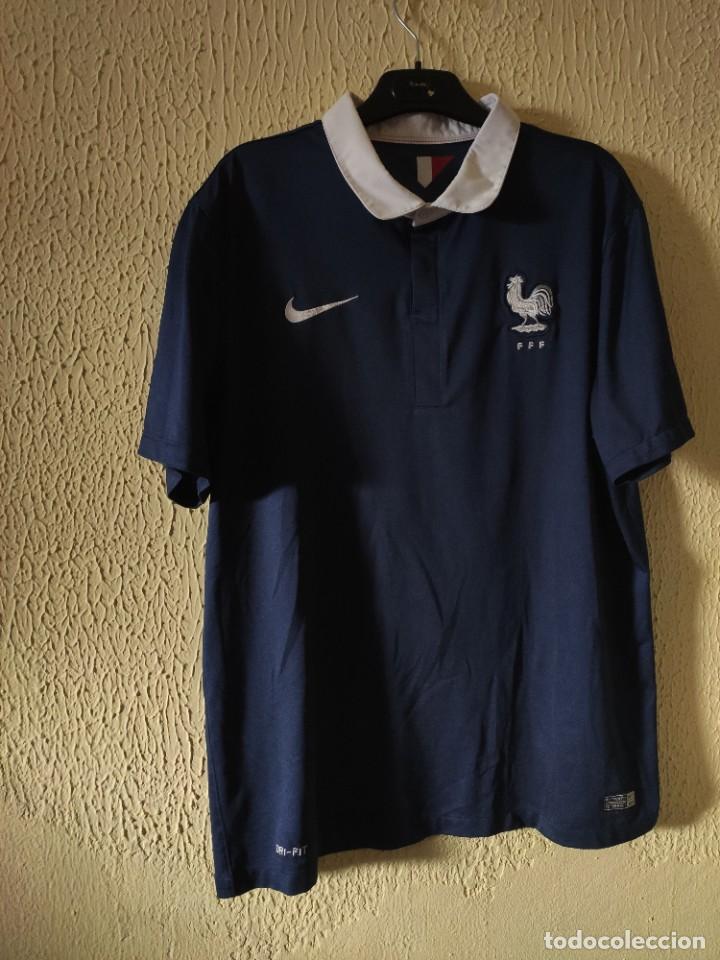 Sports collectibles: Original | Camiseta de Futbol | Talla L | Francia SUB-21 - 4 (Aymeric Laporte) - match worn