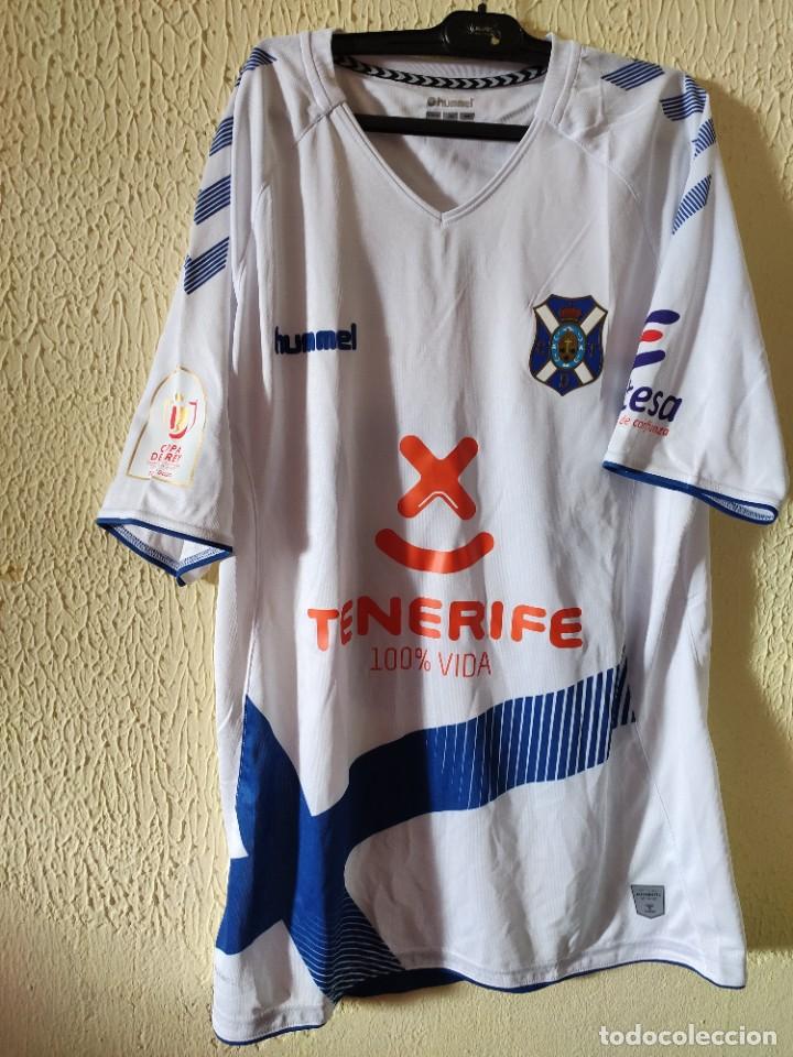 Sports collectibles: Original | Camiseta de Futbol | Talla XL | CD Tenerife - 23 Nikola Sipcic - match worn Copa del Rey