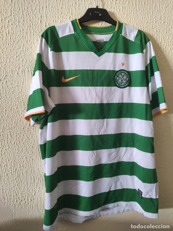 Colecionismo desportivo: Original | Camiseta de Futbol | Talla L | Celtic de Glasgow
