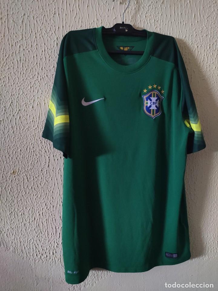 Collezionismo sportivo: Original | Camiseta de Futbol | Talla L | Seleccion de Brasil