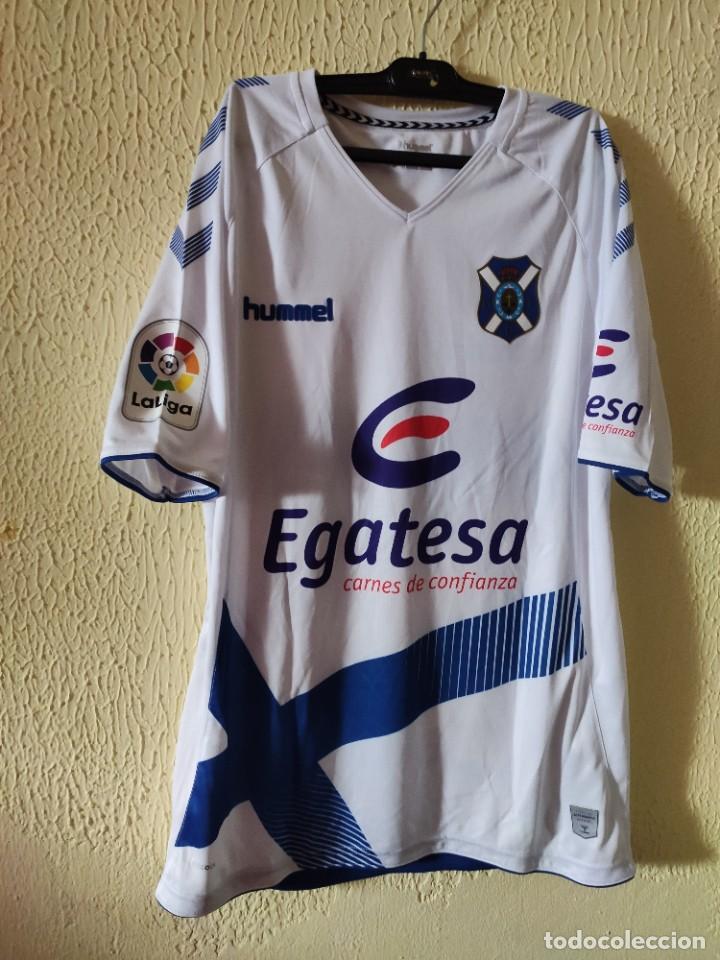 Sports collectibles: Original | Camiseta de Futbol | Talla L | CD Tenerife - 24 (Javi Alonso) - match worn