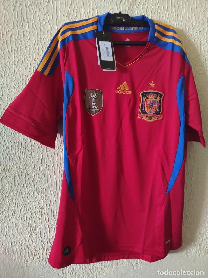 Colecionismo desportivo: Nueva y Original | Camiseta de Futbol | Talla M | Seleccion de Espa&ntilde;a (varias unidades disponibles)