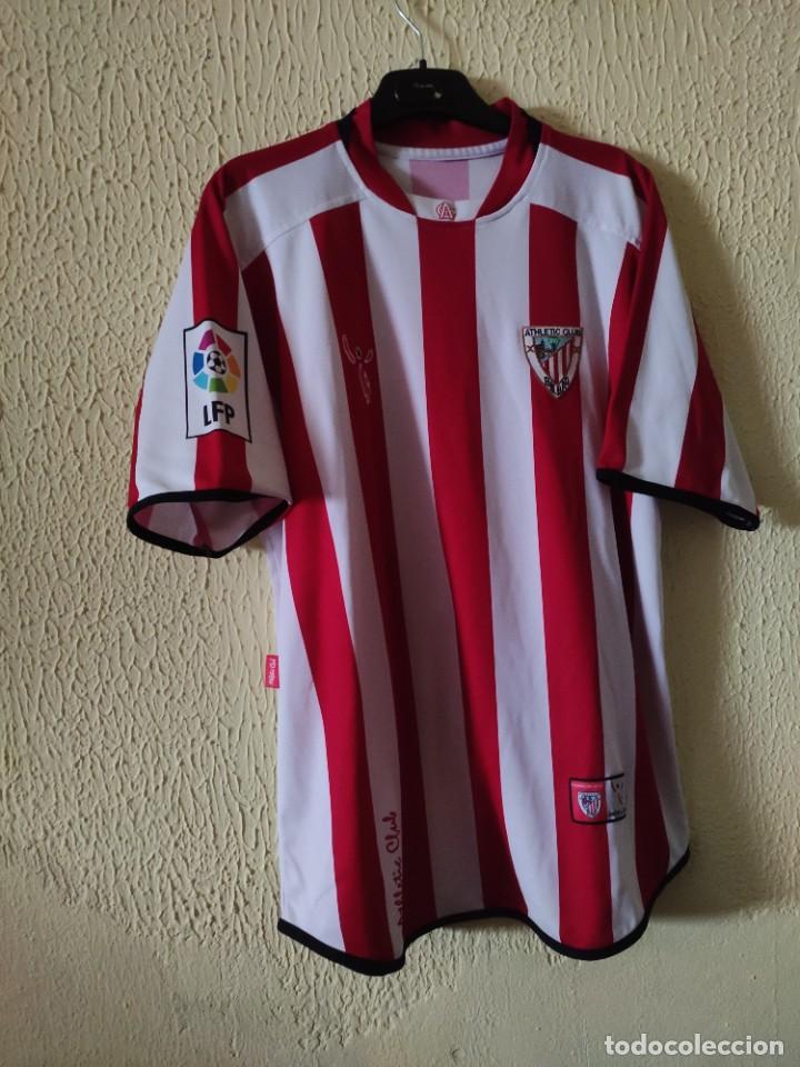 Colecionismo desportivo: Original | Camiseta de Futbol | Talla M | Athletic Club de Bilbao - 22 Javier Iturriaga - match worn