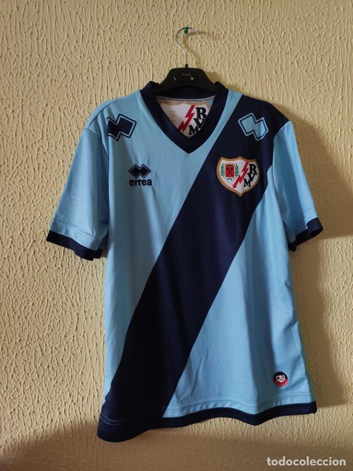 Sports collectibles: Original | Camiseta de Futbol | Talla M | Rayo Vallecano - dorsal 21 - match worn