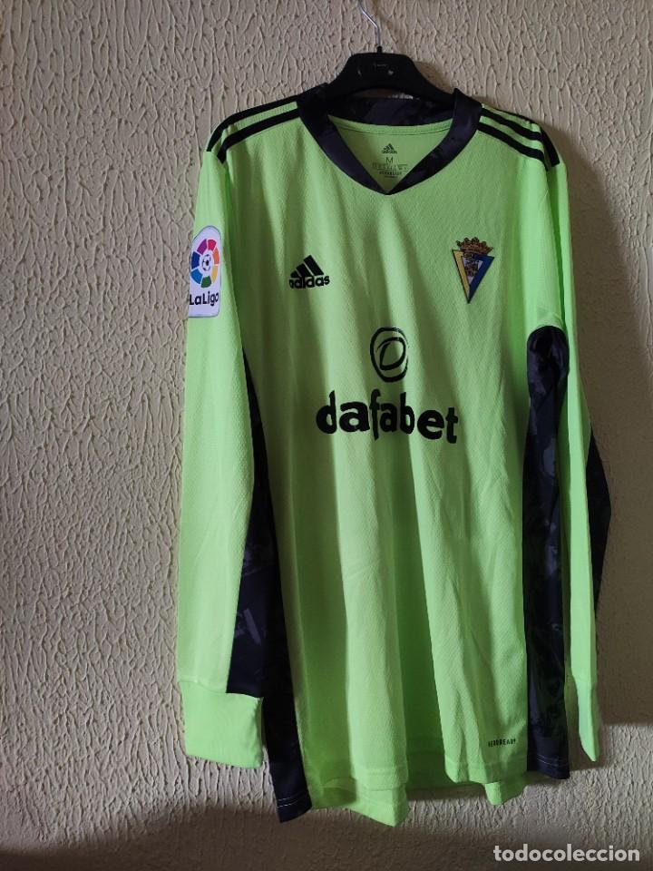 Sports collectibles: Original | Camiseta de Futbol | Talla M | Cadiz CF - 25 Conan Ledesma - match worn