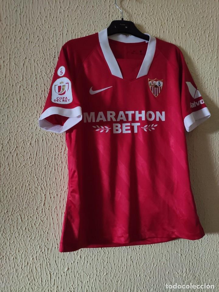 Sports collectibles: Original | Camiseta de Futbol | Talla M | Sevilla FC - 7 Suso - match worn vs Ciudad de Lucena