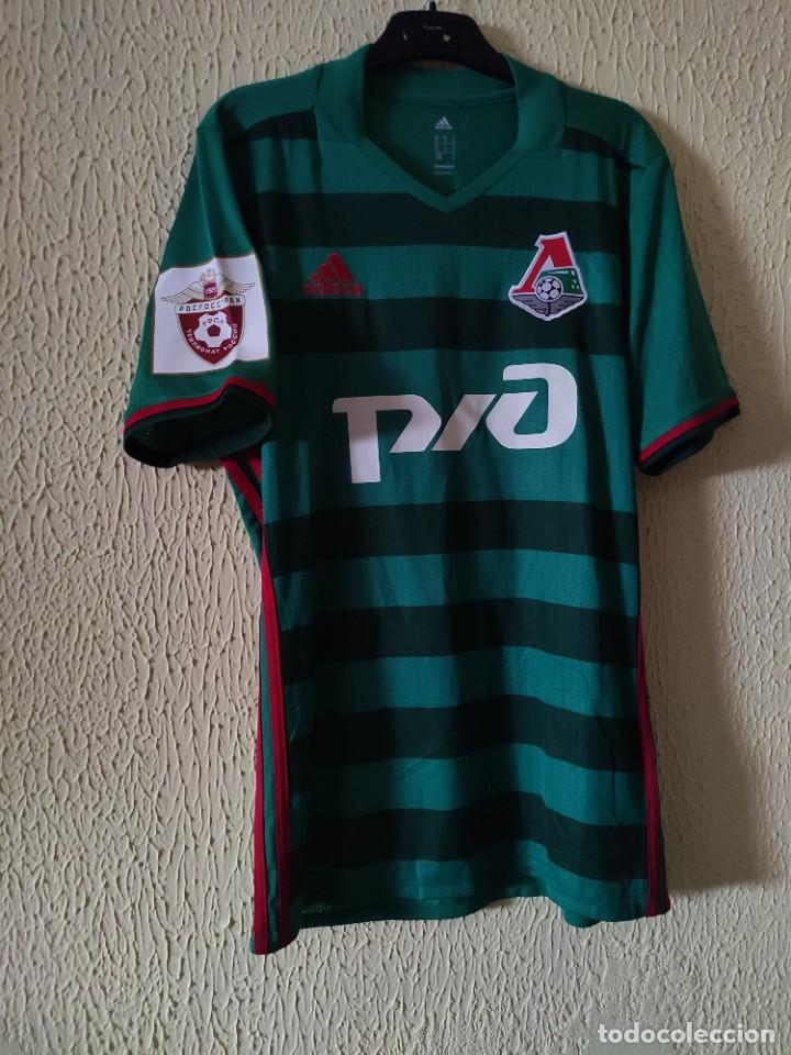 Sports collectibles: Original | Camiseta de Futbol | Talla M | Lokomotiv de Moscu - 7 Ayupov match worn partido benefico