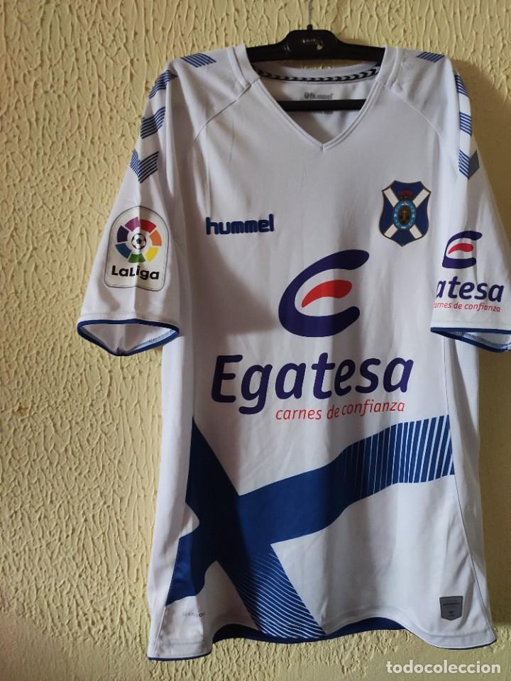 Sports collectibles: Original | Camiseta de Futbol | Talla M | CD Tenerife - dorsal 2 (Luis Perez) - match worn