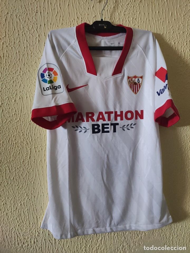 Sports collectibles: Original | Camiseta de Futbol | Talla M | Sevilla FC - 25 Fernando - match worn