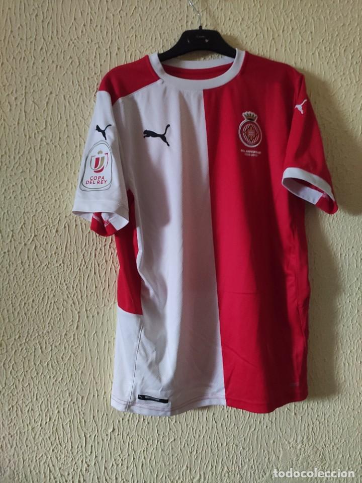 Sports collectibles: Original | Camiseta de Futbol | Talla M | Girona FC - 37 Alex Pachon - match worn vs CD Lugo (Copa)