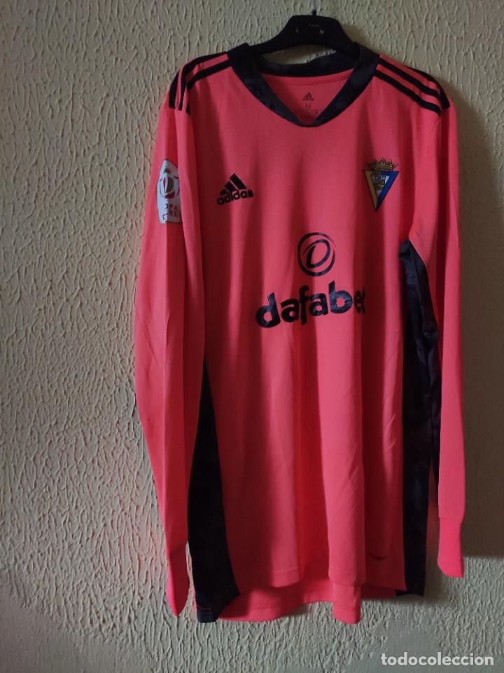 Sports collectibles: Original | Camiseta de Futbol | Talla M | Cadiz CF - 13 David Gil - Copa del Rey - player issue worn