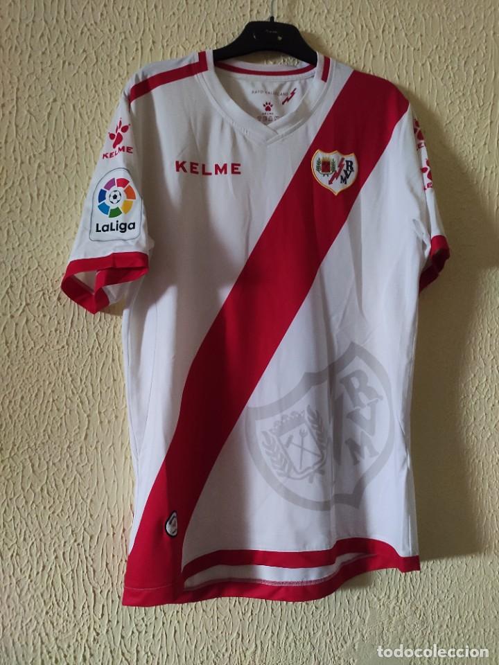 Sports collectibles: Original | Camiseta de Futbol | Talla M | Rayo Vallecano - dorsal 19 - match worn