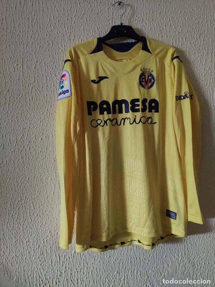 Sports collectibles: Original | Camiseta de Futbol | Talla M | Villarreal CF - 5 Santiago Caseres - match worn