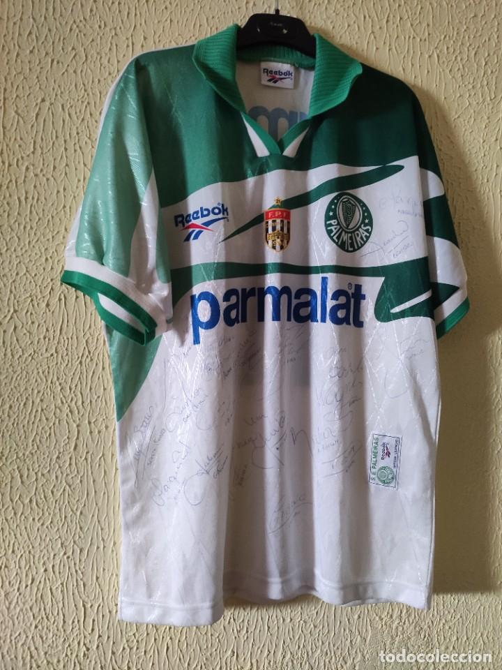 Sports collectibles: Original | Camiseta de Futbol | Talla M | Palmeiras - dorsal 10 - firmada