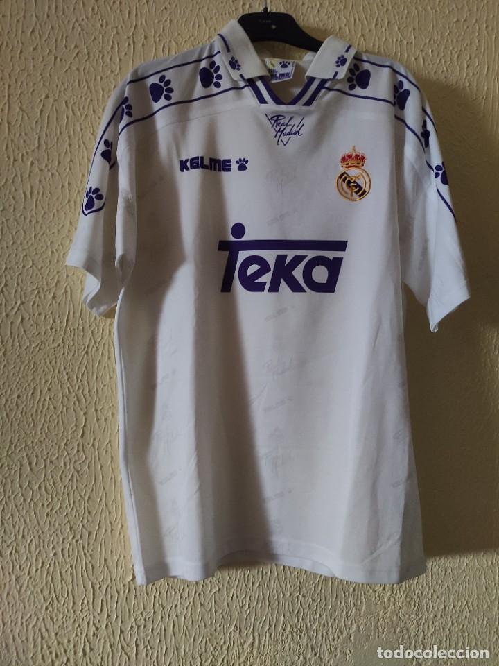 Colecionismo desportivo: Original | Camiseta de Futbol | Talla M | Real Madrid CF - de los a&ntilde;os 90