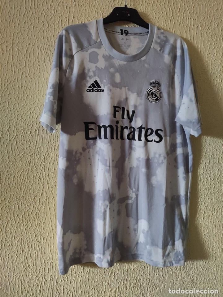 Collezionismo sportivo: Original | Camiseta de Futbol | Talla M | Real Madrid usada prepartido Odriozola vs Villarreal CF