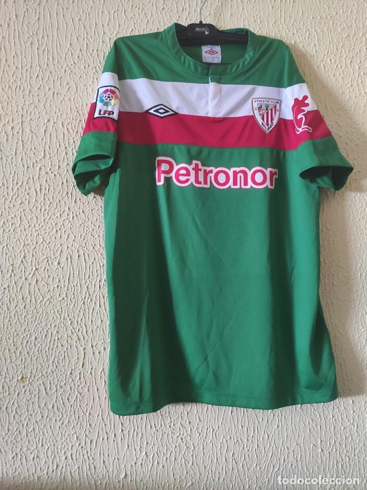 Collezionismo sportivo: Original | Camiseta de Futbol | Talla S | Athletic Club de Bilbao - 2 Gaizka Toquero - match worn