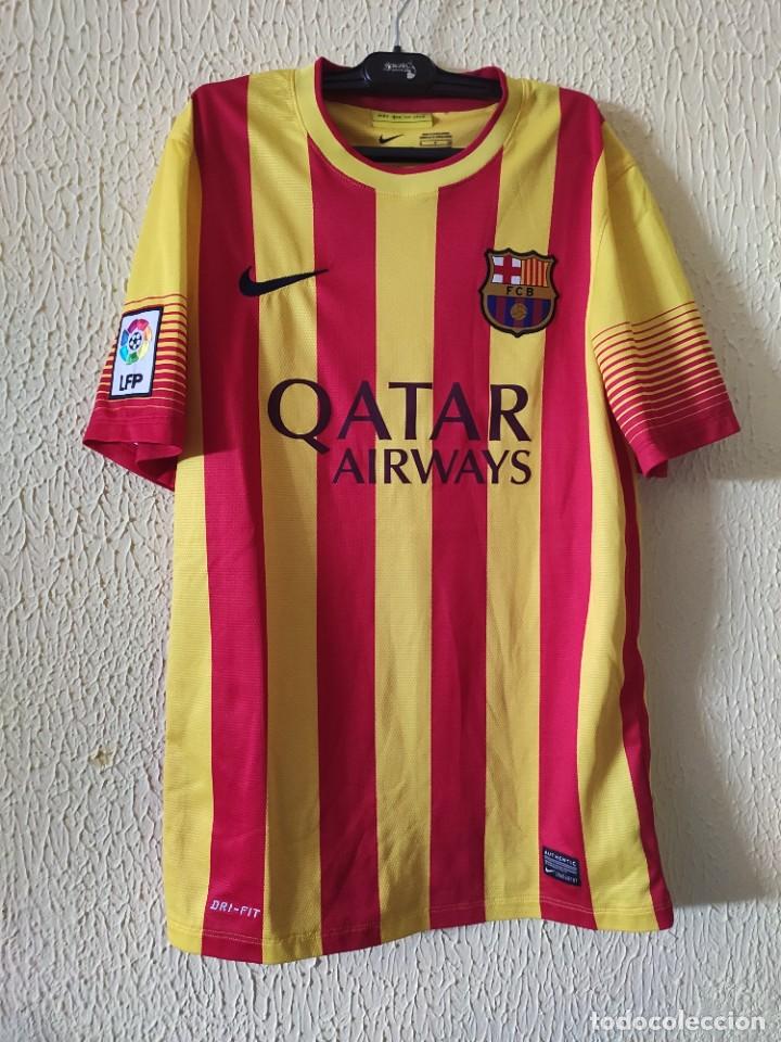 Coleccionismo deportivo: Original | Camiseta de Futbol | Talla S | FC Barcelona - senyera