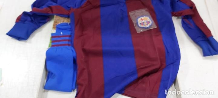 Coleccionismo deportivo: ANTIGUA EQUIPACION DE FUTBOL CLUB BARCELONA BARSA DE MERCURY