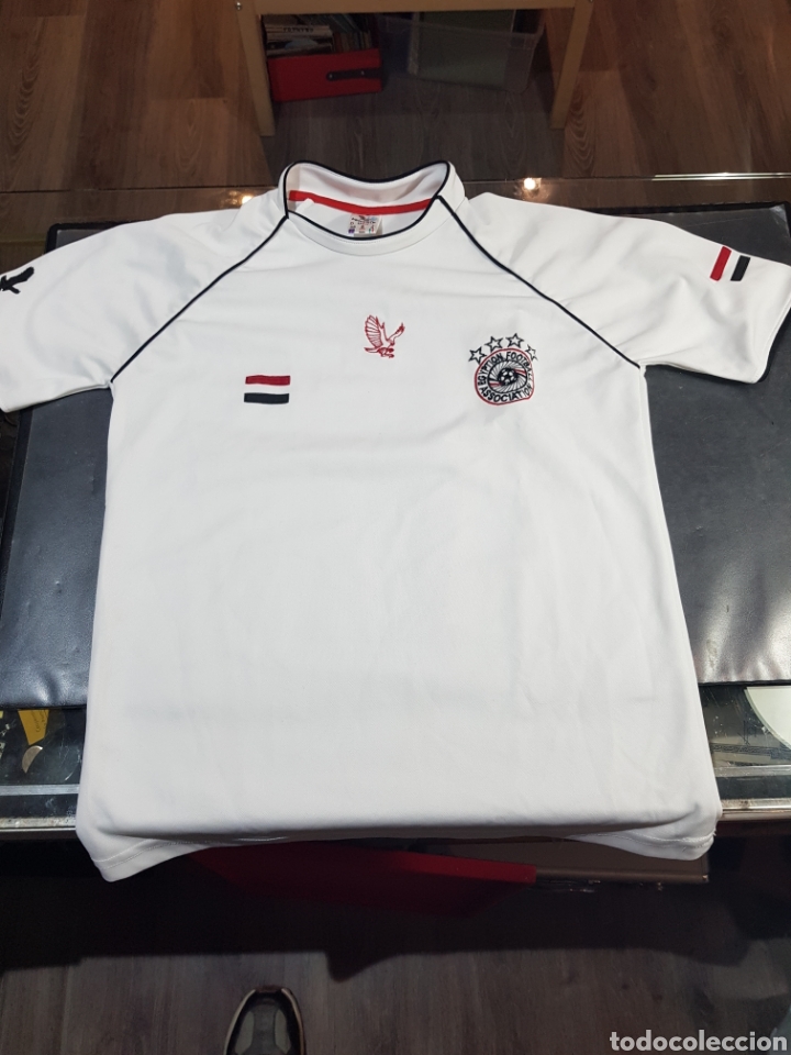 Coleccionismo deportivo: Camiseta de f&uacute;tbol Egipto talla S
