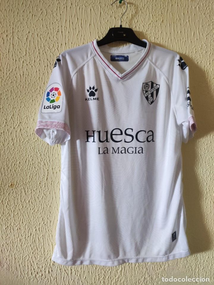 Coleccionismo deportivo: Camiseta de Futbol | Original | Talla M | SD Huesca - 6 Sandro Ramirez - match worn