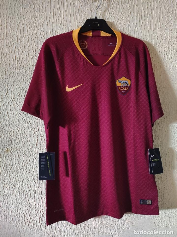 Colecionismo desportivo: Nueva | Camiseta de Futbol | Original | Talla M | AS Roma - player issue vaporknit
