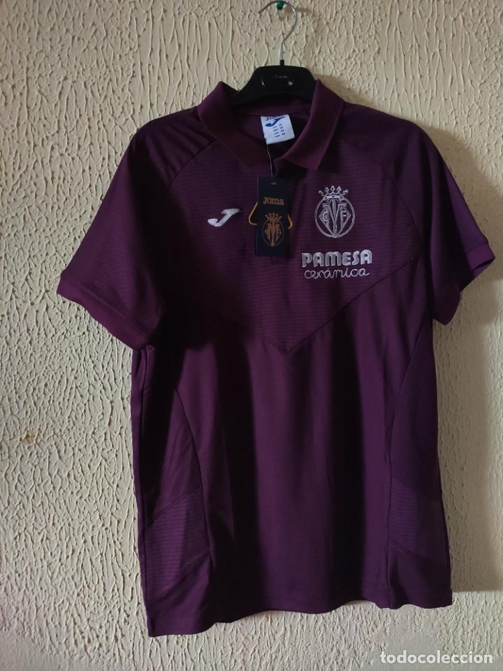 Collezionismo sportivo: Nueva | Camiseta de Futbol | Original | Talla M | Polo del Villarreal CF