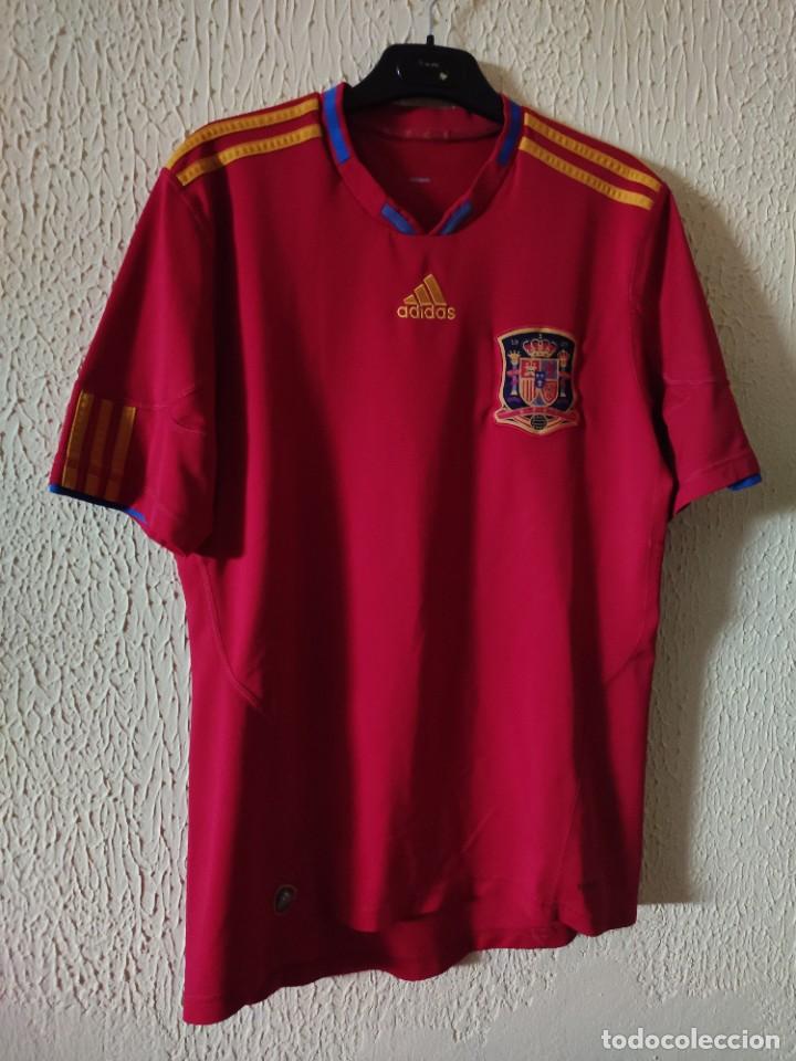 camiseta españa, selección española, 2.006. - Compra venta en todocoleccion
