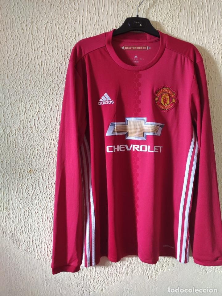 Collezionismo sportivo: Camiseta de Futbol | Original | Talla M | Manchester United - de manga larga