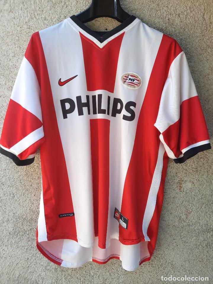 Coleccionismo deportivo: CAMISETA ORIGINAL PSV EINDHOVEN. V. NISTELROOY 8. TALLA L.