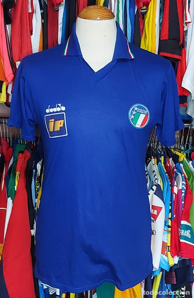 seleccion italia camiseta diadora - Comprar Fútbol Antiguas en todocoleccion - 268948344