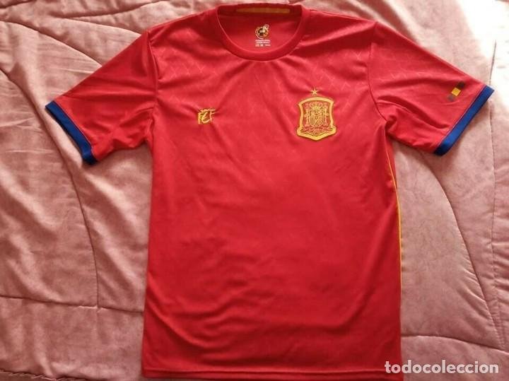 camiseta pequeña con el escudo selección españo - Compra venta en  todocoleccion