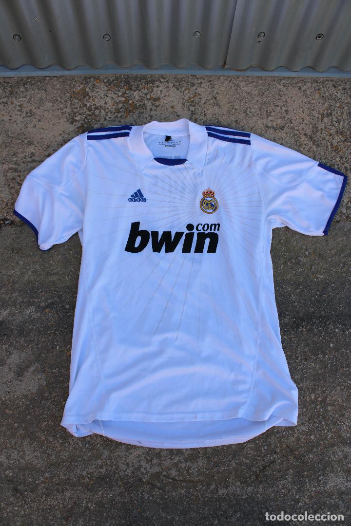 Coleccionismo deportivo: CAMISETA REAL MADRID ADIDAS BWIN DORSAL 14 ALONSO
