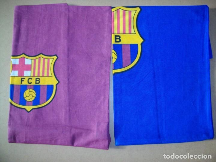 Coleccionismo deportivo: FC BARCELONA 2 FUNDAS PARA COJ&Iacute;N