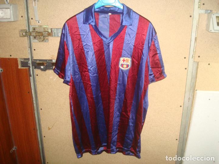 Coleccionismo deportivo: CAMISETA BARCELONA POSIBLEMENTE REPLICA DE LA MEYBA A&Ntilde;OS 80