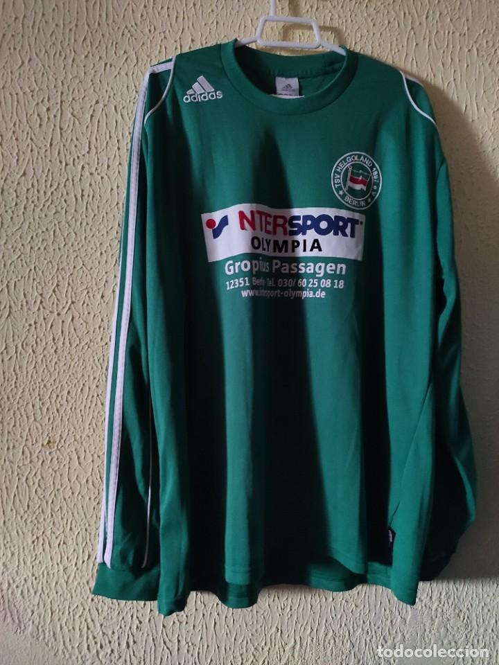 Collectionnisme sportif: Original | Camiseta Futbol | Talla XL | TSV Helgoland Berlin - dorsal 5 - match worn