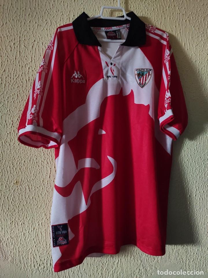 Collezionismo sportivo: Original | Camiseta Futbol | Talla XL | Athletic Club de Bilbao 6 Txomin Nagore (nombre subliminado)
