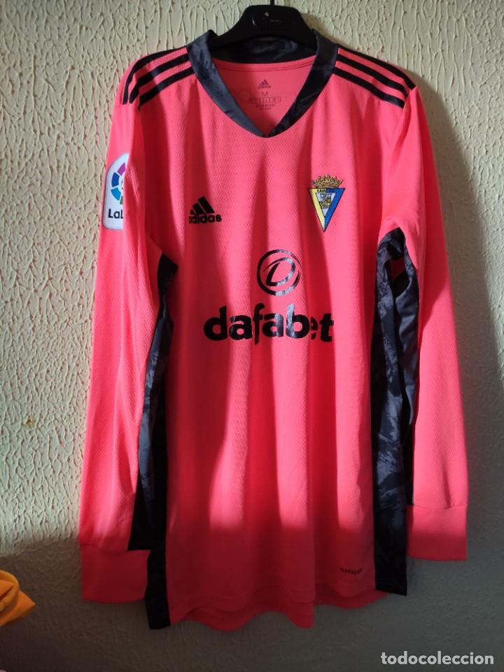 Coleccionismo deportivo: Original | Camiseta Futbol | Talla M | Cadiz CF - 13 David Gil - match worn