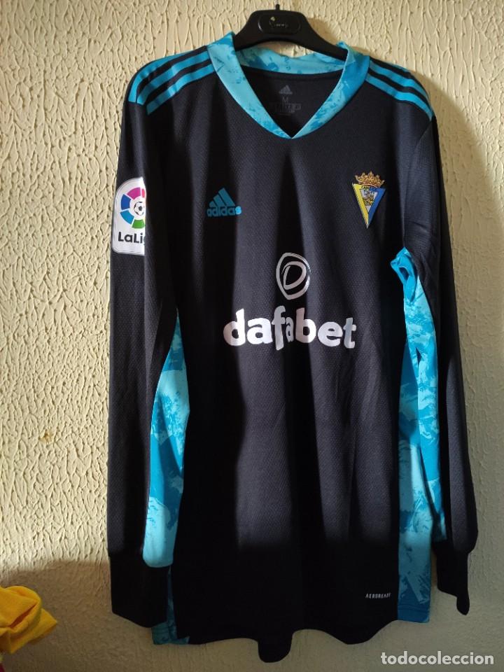 Coleccionismo deportivo: Original | Camiseta Futbol | Talla M | Cadiz CF - 25 Conan Ledesma - match worn