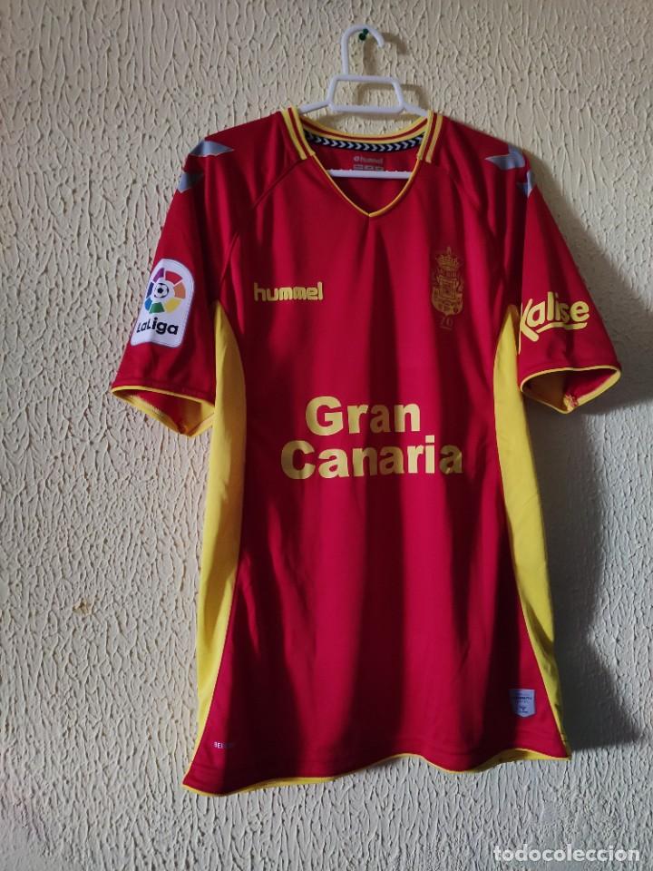 Sports collectibles: Original | Camiseta Futbol | Talla M | UD Las Palmas - 16 Fede Varela - match worn