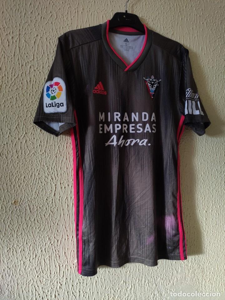 Sports collectibles: Original | Camiseta Futbol | Talla S | CD Mirandes - 11 Martin Merquelanz - match worn vs Girona FC